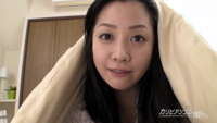 布団を被りモーニングフェラチオを前にしての小堺美奈子のモーニング顔写真